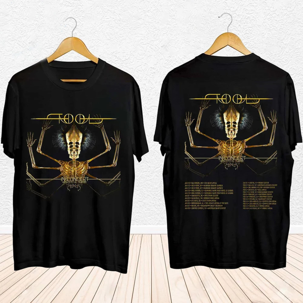 Tool In Concert 2024 Shirt, Tool Band Fan Shirt, Tool 2024 Tour Shirt, Tool Shirt For Fan, Tool Band 2024 Tour Tee.jpg