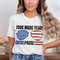 Four More Years Pause Patriotic Sunglass Graphic T-Shirt, American Flag Inspired Design, Distressed Look, Trendy Tee for All Seasons.jpg