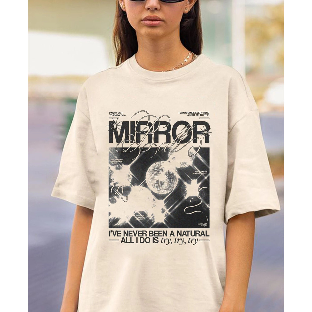 Mirrorball Album T-shirt, album trending 2023 Hoodie Sweatshirt T-Shirt, Gift for Her, Gift for Mom.jpg