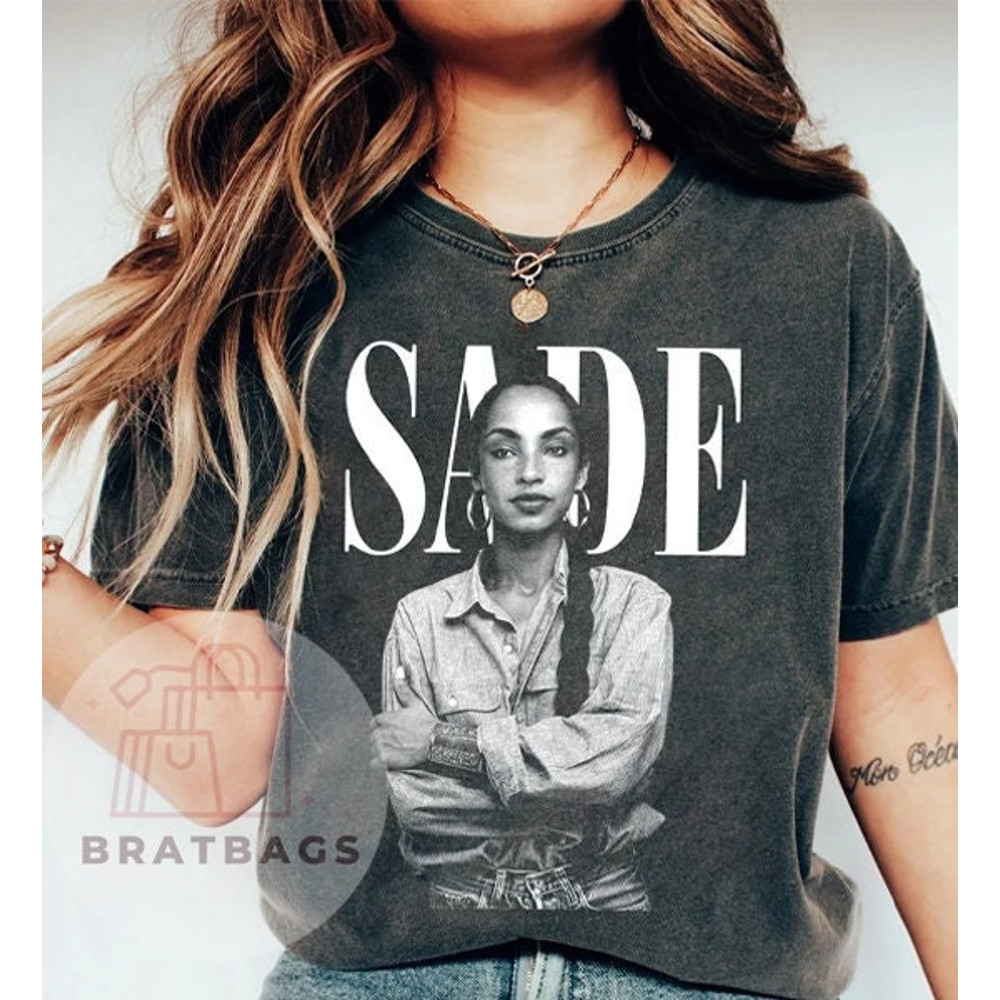 Sade Adu Shirt, Sade Adu World Tour Tshirt, Sade t shirt ,Sade Adu Unisex Tshirt, SADE Tour Crewneck Tshirt, Sade Pop Music Fan shirt.jpg