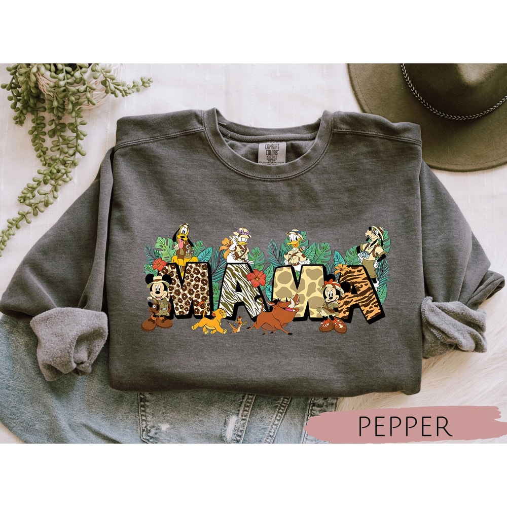 Disney Animal Kingdom Mama Shirts, Safari Family Matching Shirts, Disney Trip Shirts, Disney Birthday Shirt, Disneyworld Custom Name Shirt.jpg