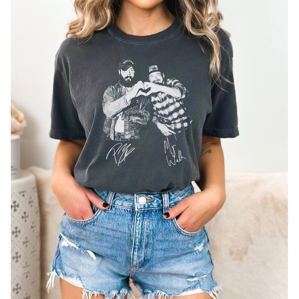 I Had Some Help shirt, Country Music shirt, Posty Wallen shirt, It takes two to break a heart in two shirt, Comfort Colors Unisex T-Shirt.jpg