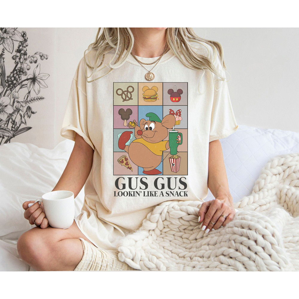 Lookin' Like A Snack Gus-Gus Shirt, Disney Cindrella Shirt, Disney Snacks, Disneyland Trip Shirt, Disney Family Shirt,.jpg