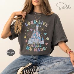 vintage long live all the magic we made comfort colorr shirt, disney castle balloons mickey ears sweater, the 1971 castl