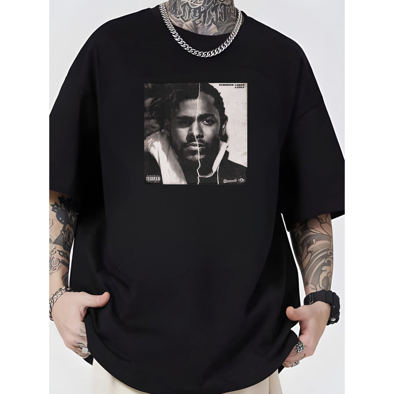 Kendrick Lamar & J Cole Shirt, Drake Rap Beef, K Dot, TDE, Cole World, Dreamville, Might Delete Later, Euphoria.jpg