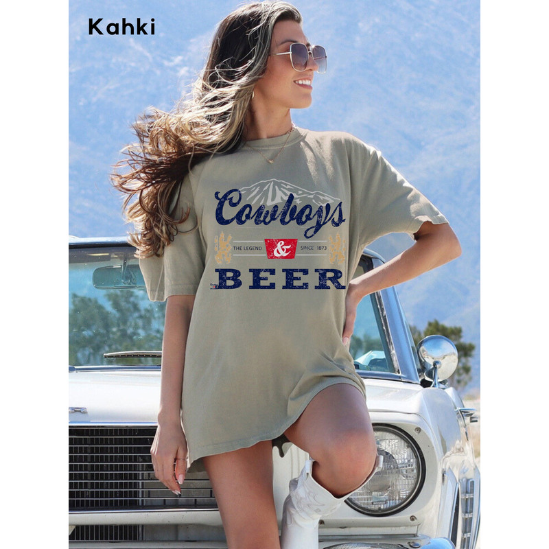 Vintage Cowboy Coors Tee - Trendy Beer Shirt, Rodeo Apparel, Western Fashion.jpg
