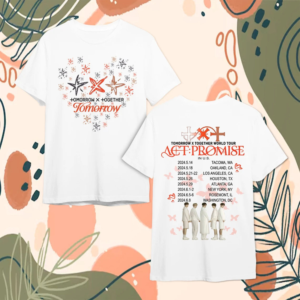 2 Sides TXT Act Promise Tour Shirt, TomorrowxTogether Tomorrow Shirt, Kpop TXT Album Inspired Tshirt, Txt Merch, Txt Moa Gift Shirt.jpg