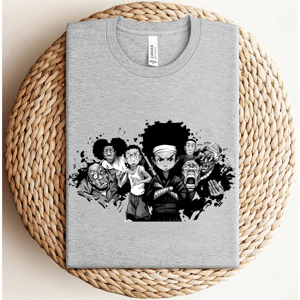 Boondocks Shirt, Huey Shirt, Riley Shirt, Uncle Ruckus Shirt, Oldschool Shirt, Vintage Cartoon Shirt, Rags to Riches Shirt, Thugnificent.jpg