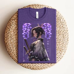 demon slay shirt, shinobu shirt, anime shirt, anime shirt women, anime merch, anime sweatshirt, gift for her, anime grap