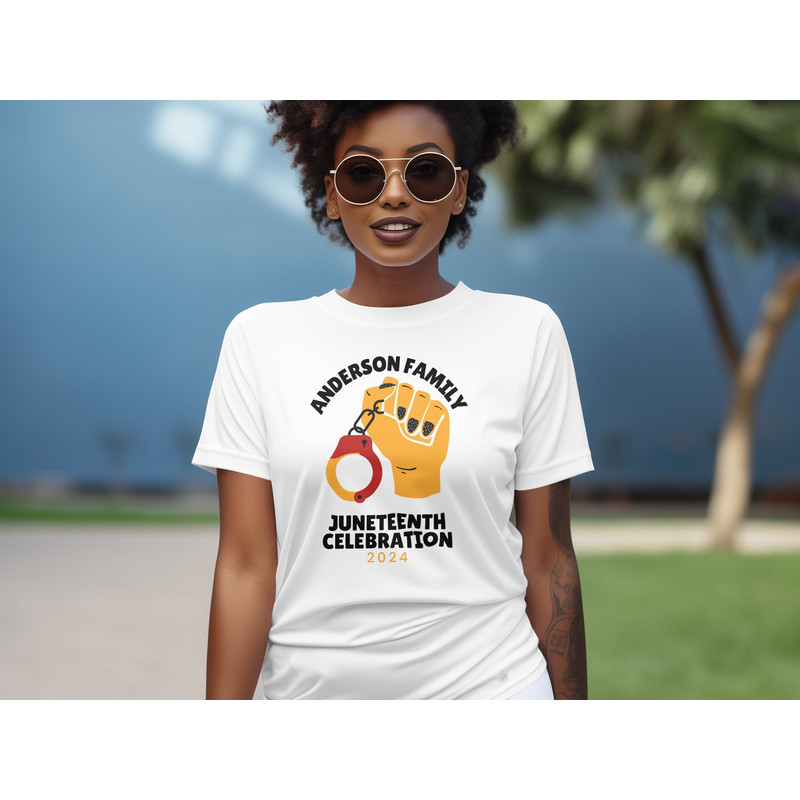 Juneteenth 2024 Celebration T-Shirt, Family Reunion Tee, Black History Month Apparel.jpg