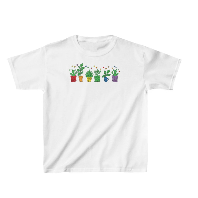 Clowncore Pride Baby Tee lgbt Queer Shirt Pride Month Shirt Bisexual Pride Crop Top Pansexual Baby Tee Dark Coquette.png