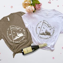 personalized camp bachelorette shirt, bachelorette party shirts, camping bridal party shirt, bridesmaid gifts