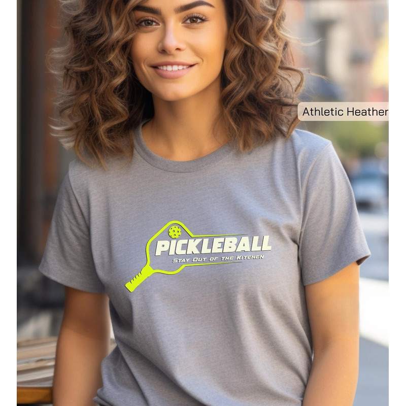 This is a Pickleball T-shirt that has a great contemporary fast paced Look and a simple design. Perfect Pickleball game shirt..jpg