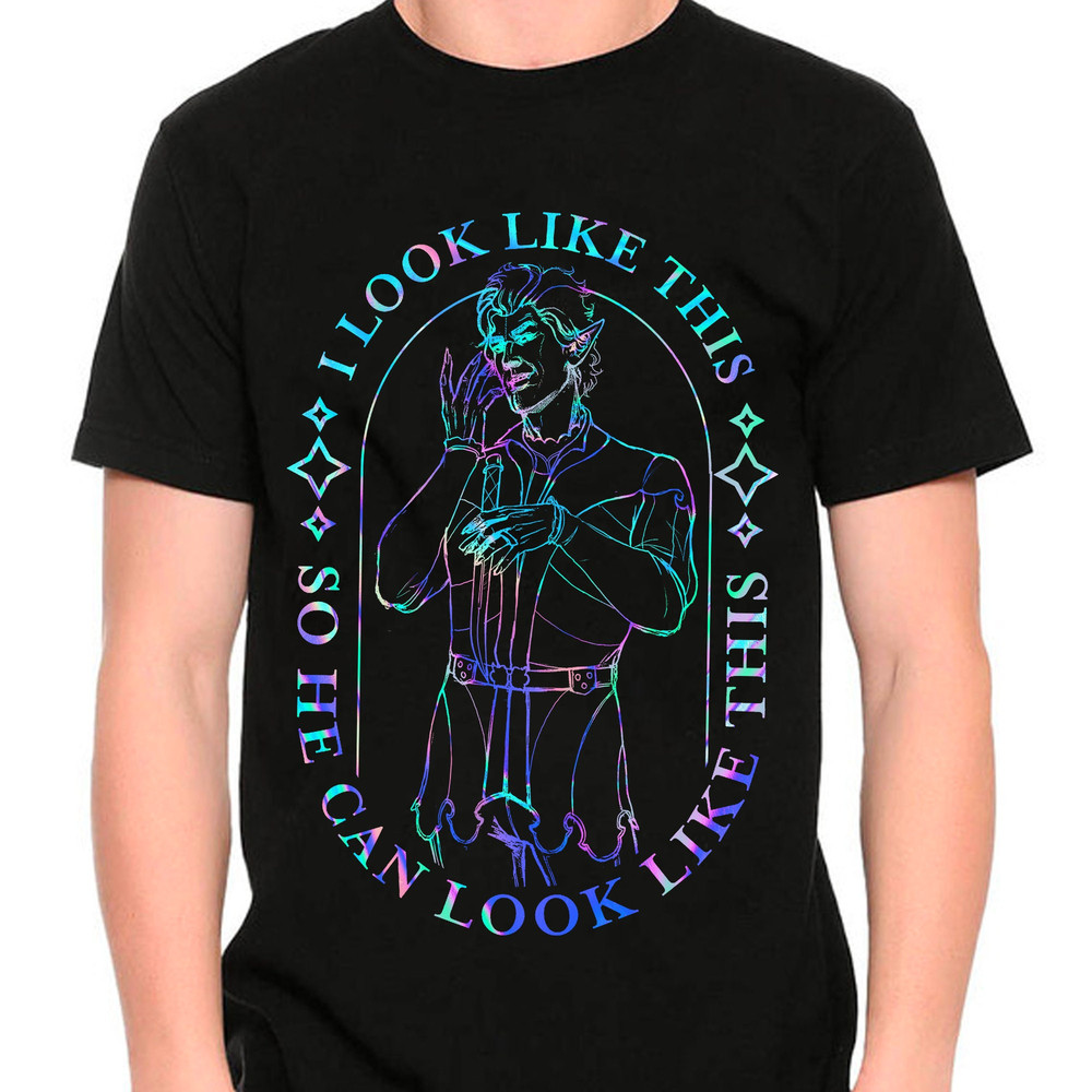 Astarion Girl Dinner Shirt, Astarion Bulders Hoodie, Astarion High Elf Shirt, Astarion Merch Shirt, Astarion Rogue Sweatshirt, Hologram, BG3.jpg