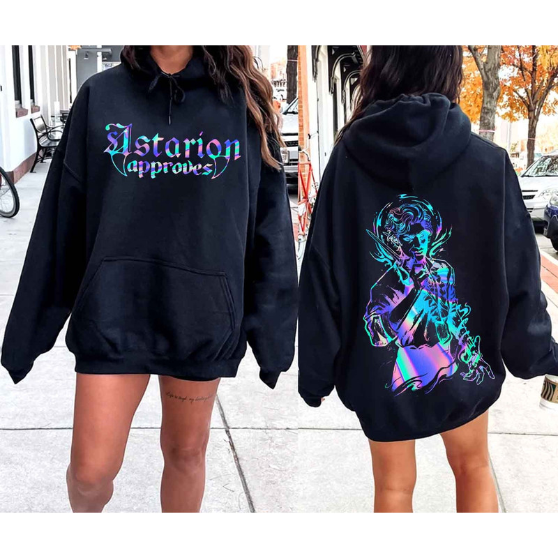 Adventure Awaits, Astarionn Approves, Astarion Baldur's Gate 3 Fan Gamer Sweatshirt, BG3 Shadowheart, Karlach, Minthara Gift For Minsc.jpg