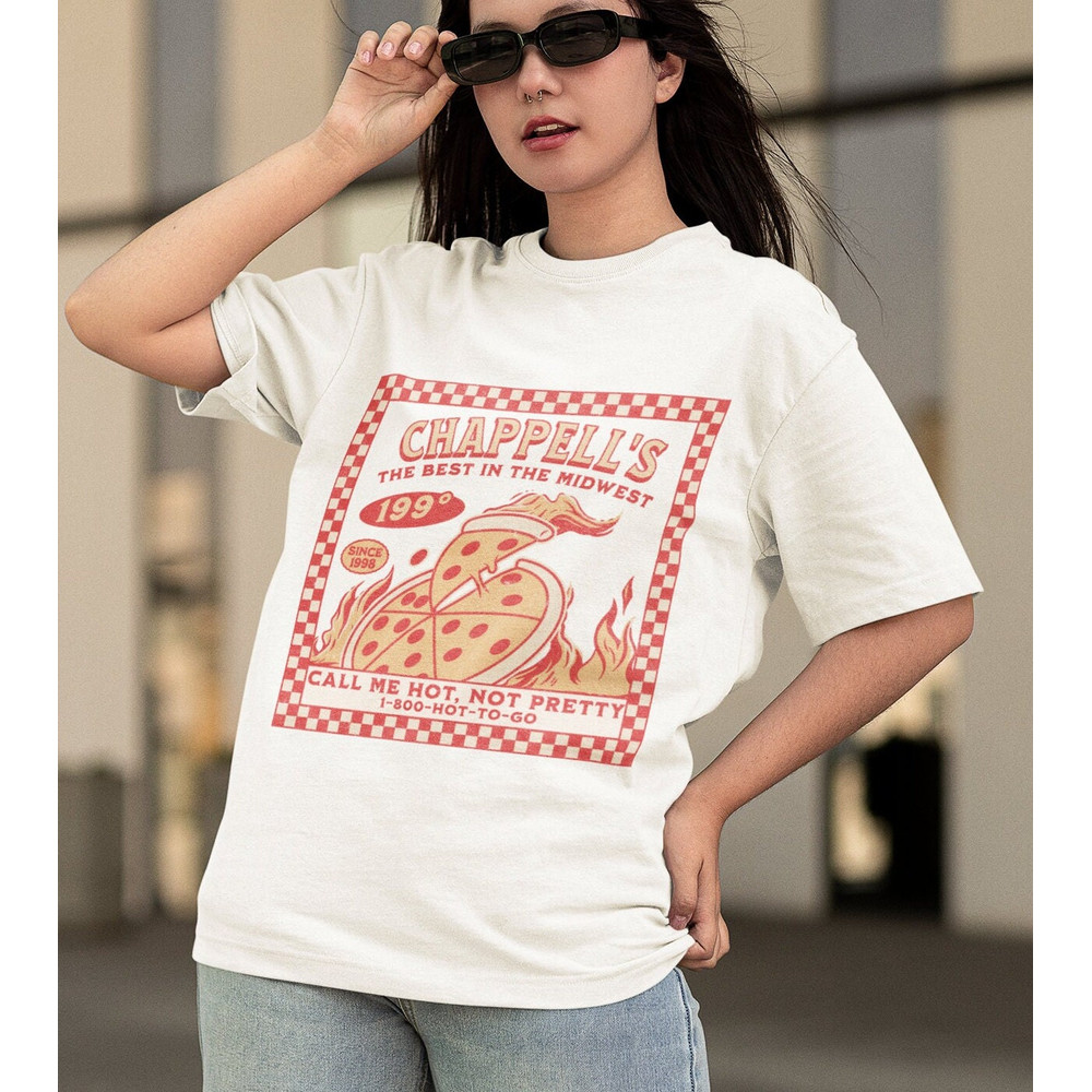 Chappell Roan HOT TO GO! Chappell's Pizza Midwest Princess Tour - Unisex Comfort Colors Garment-Dyed T-shirt.jpg