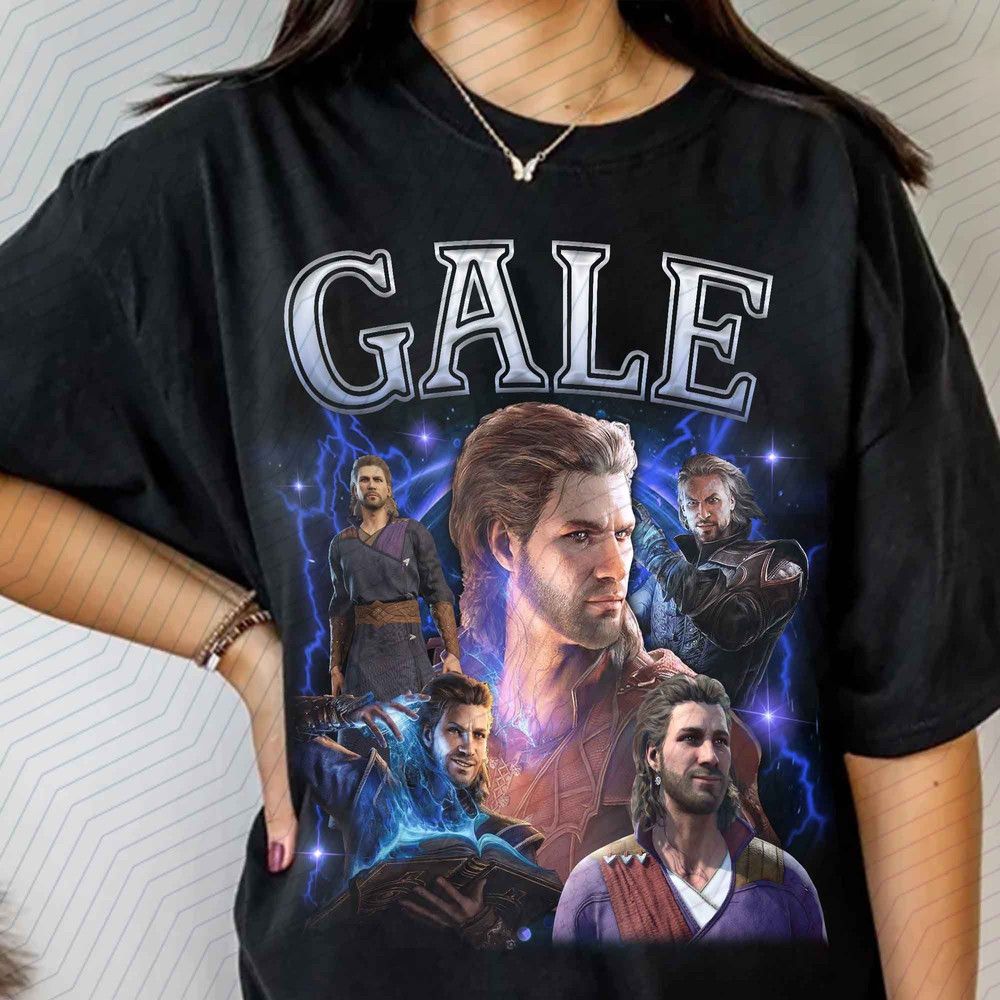 Gale Baldur'ss Gate 3 Tshirt Gift For Gamer,Astarionn Mind Flayer Appareal For Wyll,Shadowheart Shirt For Lae'zel,Karlach T-Shirt For Halsin.jpg