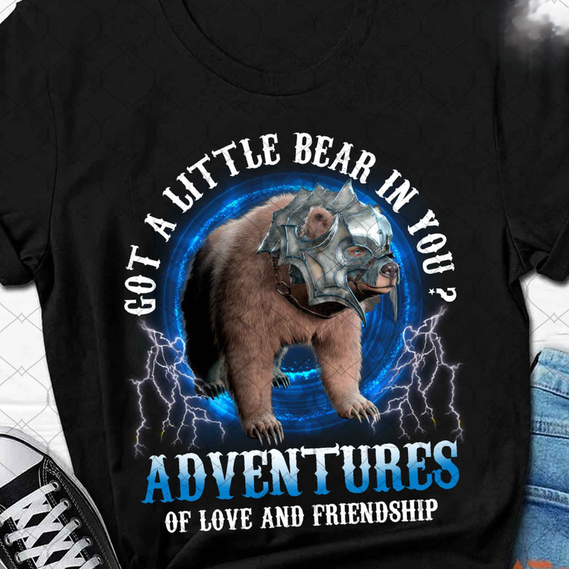 Love Bears, Funny Gamer Meme Tee, Halsin Fan RPG Fan Gift Unisex Gaming Shirt, BG3 Adventure Awaits Sweatshirt, Astarionn High Elf Shirt.jpg