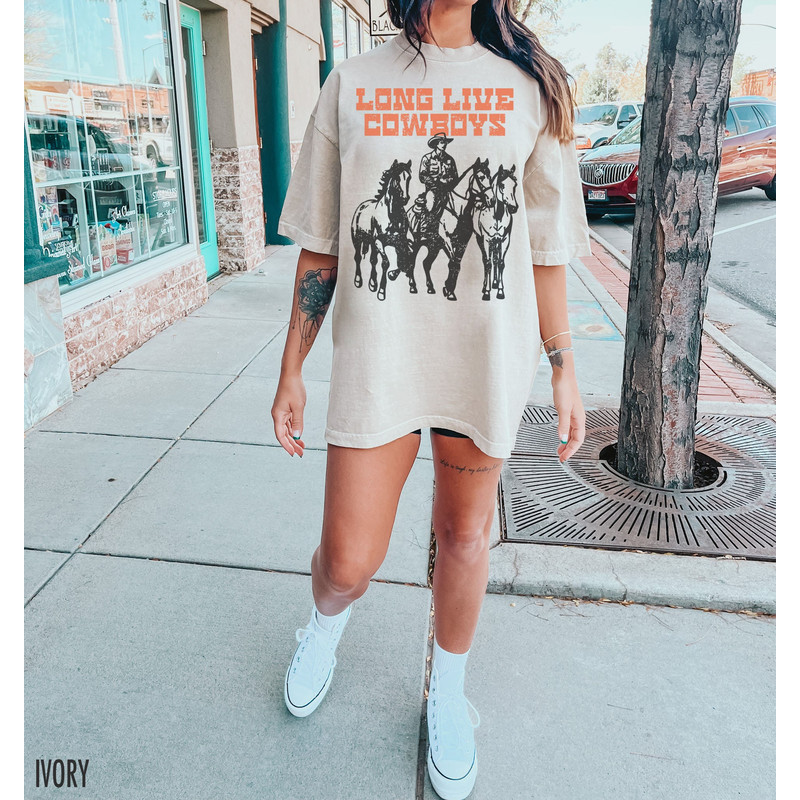 Cowboy Shirt, Comfort Colors, Western Tshirt, Western Cowboy Shirt, Cowboy T-Shirt Women, Vintage Western, Retro Western, Country Western 1.jpg