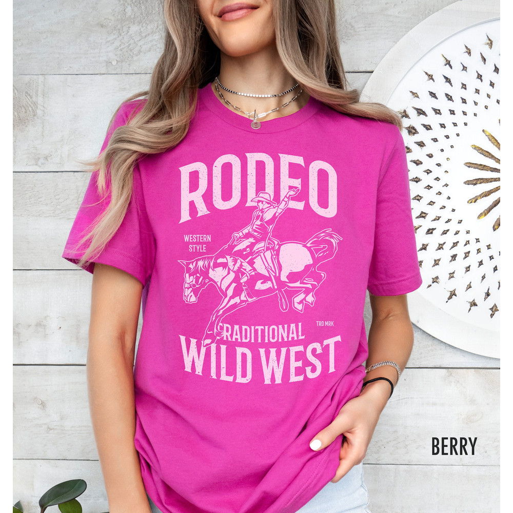 Rodeo Shirt, Wild West Shirt, Western Cowboy Tshirt, Retro Western T-Shirt, Vintage Western Shirt, Cowboy T-Shirt, Country Shirts Women.jpg