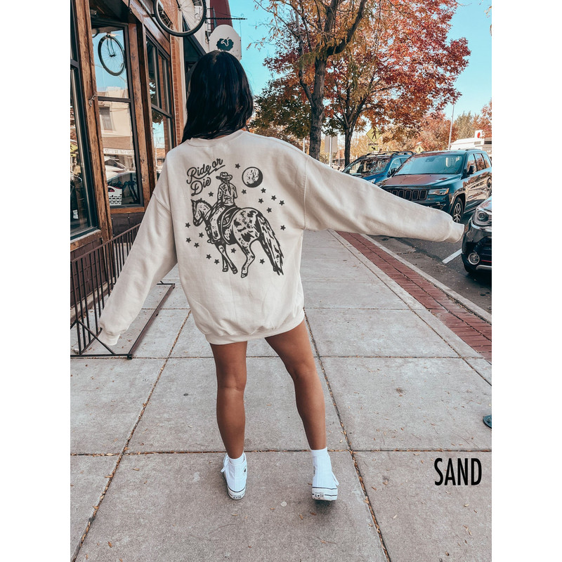 Western Cowgirl Sweatshirt, Western Sweatshirt, Cowgirl Crewneck, Cowgirl Sweatshirt, Western Boho Sweatshirts, Country Cowgirl Crewneck.jpg