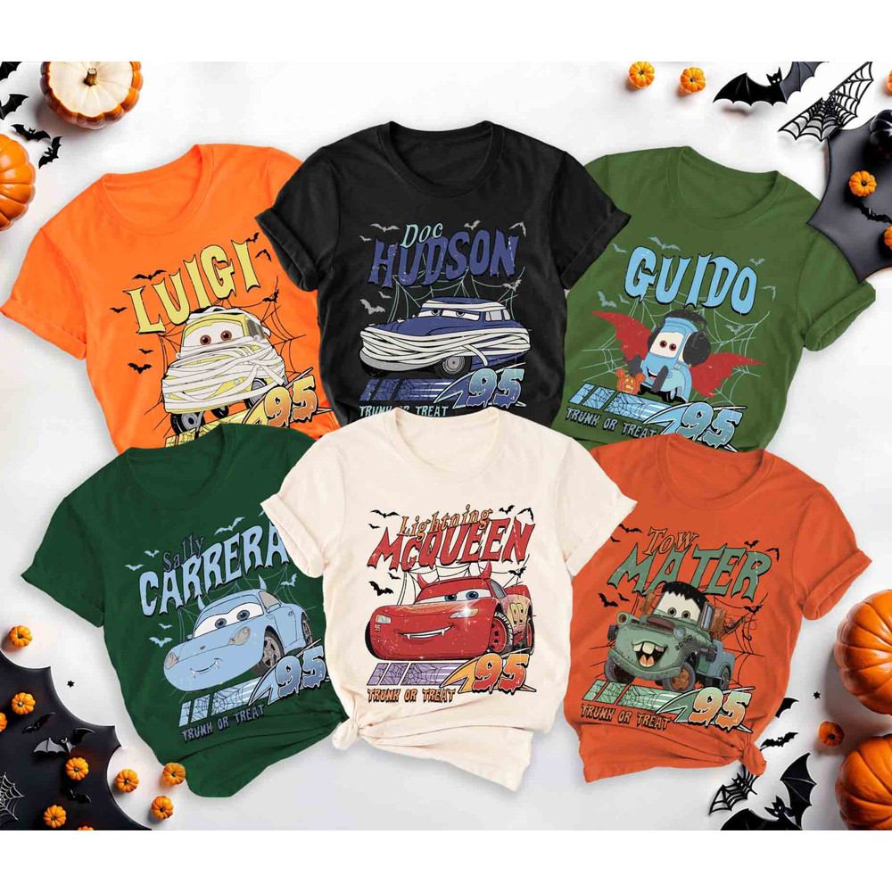 Retro Cars Movie Characters Halloween Shirt, Cars Movie Halloween Shirt, Disney Halloween Shirt, Halloween Party Shirt,Disney Halloween Trip.jpg