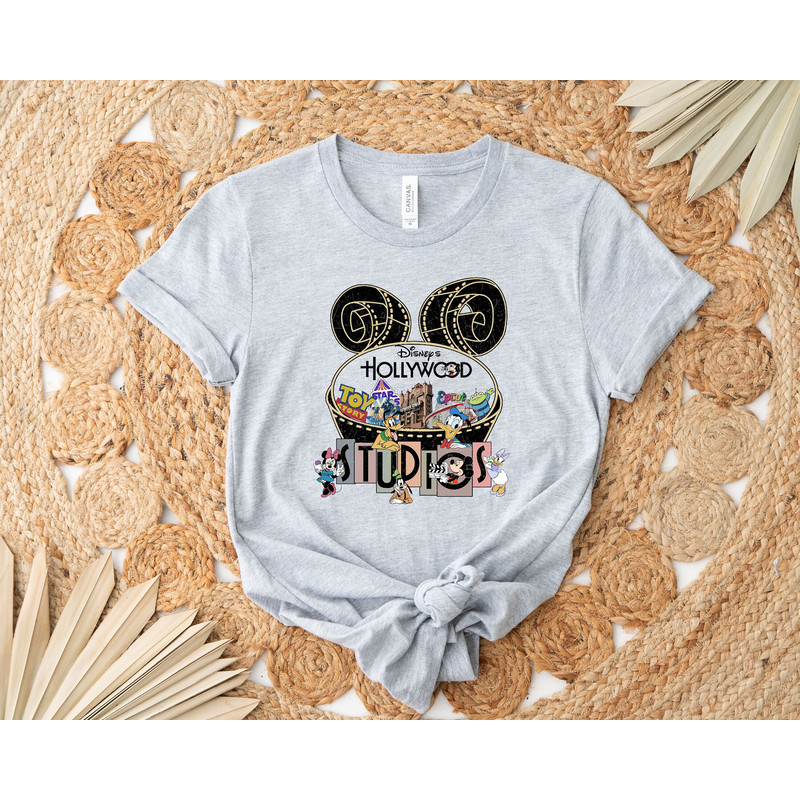 Retro Disney Hollywood Studios Shirt, Mickey and Friends Shirt, Hollywood Tower Hotel Shirt, Epcot Center Shirt, Disney World Trip Shirt.jpg