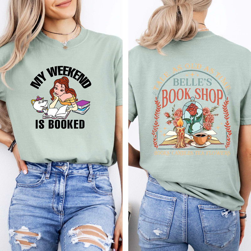 Tale as Old as Time Comfort Colors Shirt, Belles Book Shop, Princess Shirts, Belle Princess Shirt, Belle's Books Shirts, Belle's Book Club.jpg