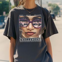 challengers tshirt, zendaya & luca guadagnino tennis drama fan merch, unique gift, movie memorabilia shirt,