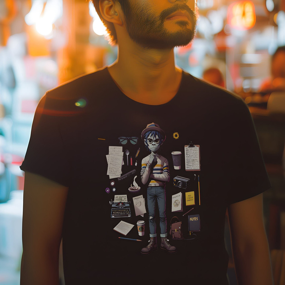 Screenwriter tshirt - Unisex writer Tee for Film Professionals - Comfortable, Durable, Black Cotton Tee.jpg