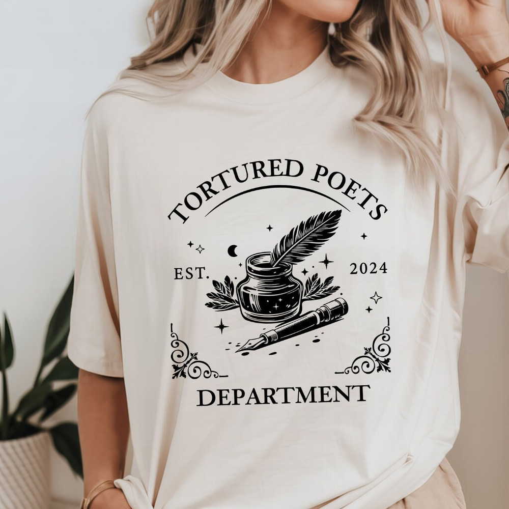 The Tortured Poets Department Quill T-Shirt Taylor Swift Merch Swiftie T-Shirt TTPD Swiftie Merch.jpg