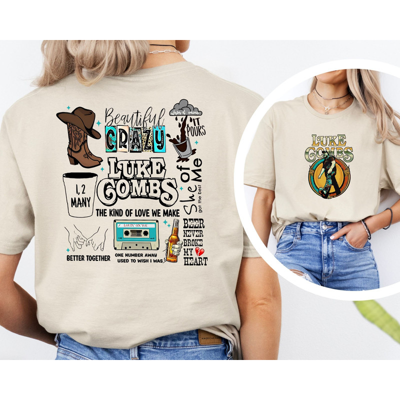 Luke Combs Growing Up and Getting Old 2024 Tour Shirt, Graphic Luke Combs Shirt, Combs Country Music Shirt, Luke Combs Fan Gift Shirt.jpg