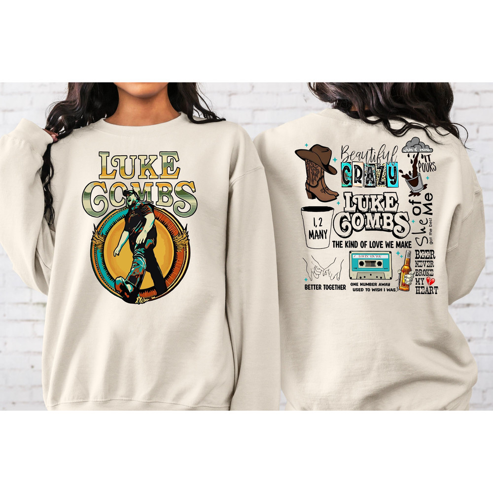 Luke Combs Growing Up and Getting Old 2024 Tour Sweatshirt, Graphic Luke Combs Shirt, Combs Country Music Shirt, Luke Combs Fan Gift Shirt.jpg