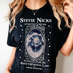 nicks concert shirt, fleetwood mac, stevie tour, music tour 90s shirt gift for men women, dont be a lady be a legend,