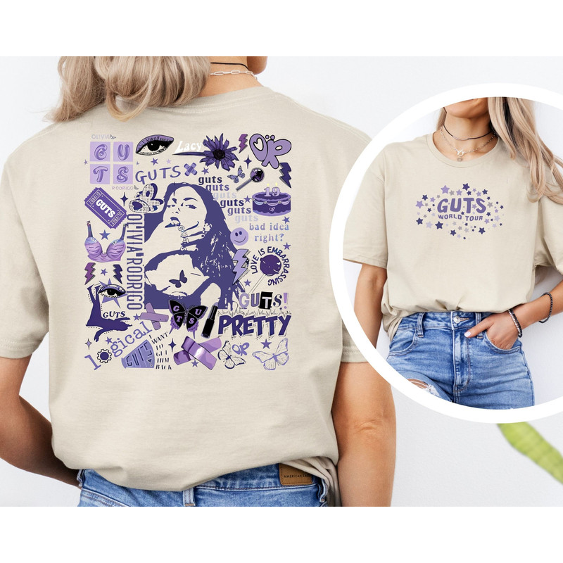 Olivia Rodrigo Guts Tour 2024 Shirt, The Guts World Tour 2024 Shirt, Olivia Rodrigo Shirt, Olivia Bad Idea Right Shirt, Guts Tour 2024 Shirt.jpg