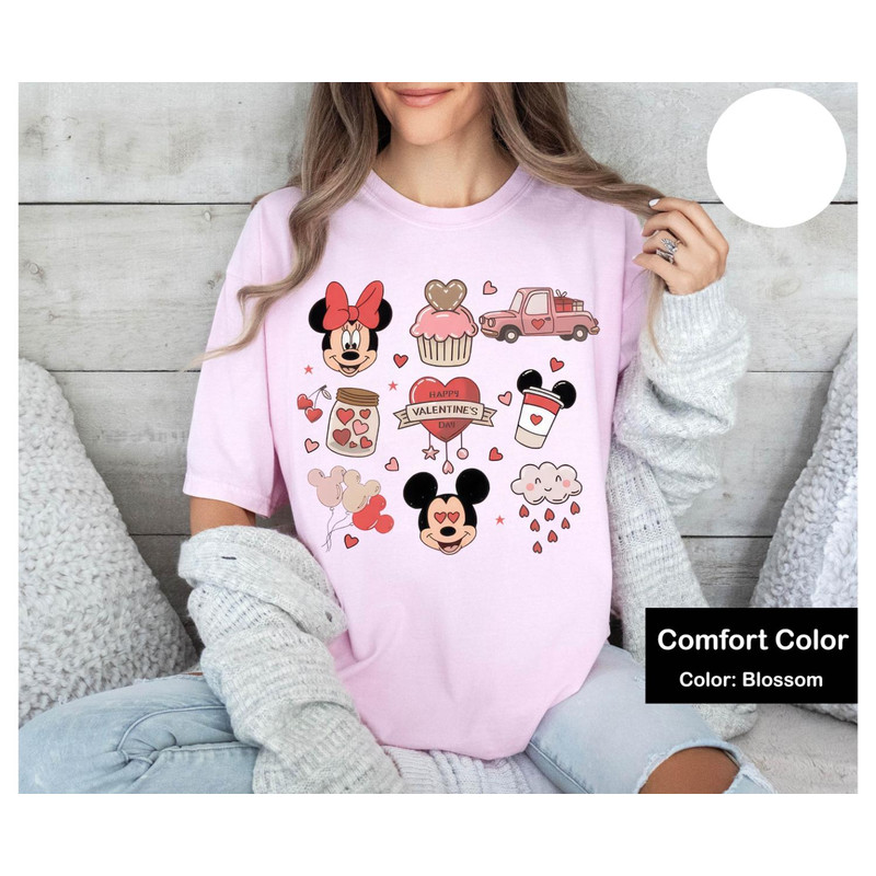 Disney Valentine's Day Shirt, Matching Valentines Shirts, Mickey And Minnie Friends Shirt, Disney Valentine's Shirt, Valentines Gift Shirt.jpg