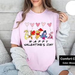happy valentines day shirt, cute couples sweatshirt, matching couples sweater, d
