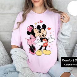 mickey and minnie valentine shirt, disney valentines day shirt, mickey minnie v