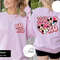 Mickey Minnie Disney Happy Valentine's Day Sweatshirt, Xoxo Heart Valentine Gifts 2024, Disneyland Valentine Couple Matching Tee, Disney Tee.jpg