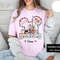Personalized Mickey and Friends Disney Valentine 2024 Shirt, Disneyland Happy Valentine's Day, Family Vacation 2024, Disney Castle Shirt.jpg