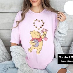 Pooh Bear Valentines Day Shirt, Magical Love Shirt, Winnie The Pooh Crewneck, Wa