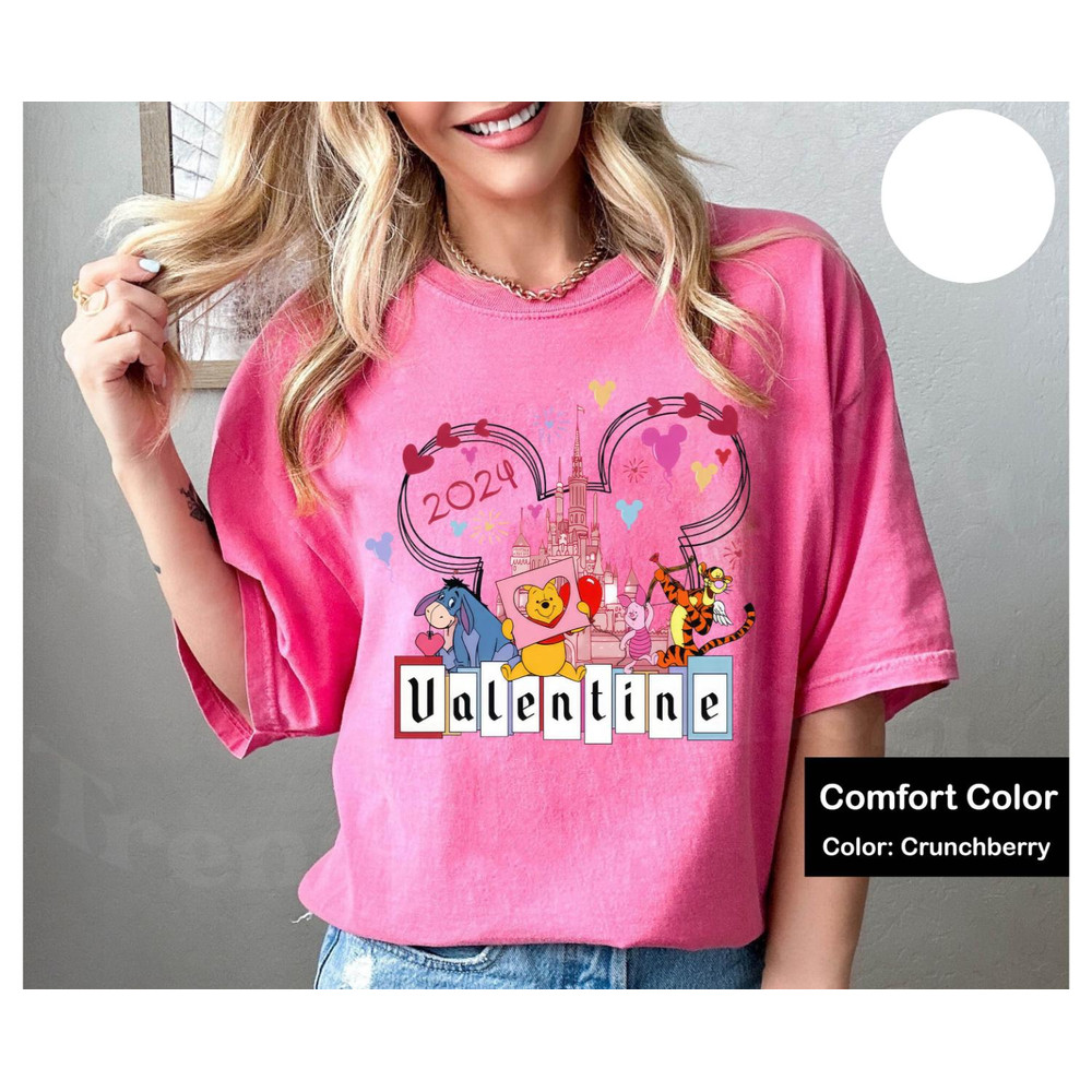Winnie the Pooh Valentine Shirt, Womens Valentines Day Sweatshirt, Valentine Matching Sweater, Valentine's Day Shirt, Disney Valentine Shirt.jpg