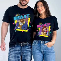 Retro 90s His Beauty Her Beast Shirts undefined Beauty And The Beast Shirt undefined Beauty And Be
