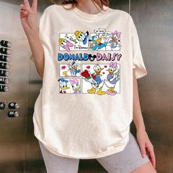 donald daisy valentine shirt couples matching tees disneyland valentine shirt