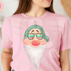 bashful shirt, bashful graphic tee shirt, snow white and the seven dwarfs shirt, snow white dwarfs matching character sh
