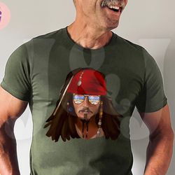 Captain Jack Sparrow Shirt, Magic Family Shirts Shirt, Adult Shirt, Pirate Night Shirt, Captain Jack Graphic Tee Shirt,