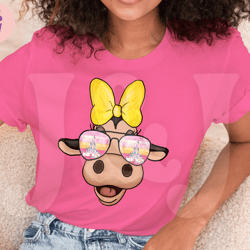 Clarabelle Shirt, Magic Family Shirts, Sunglasses, Best Day Ever, Custom Character Shirts, Adult, Toddler, Girls, Clarab