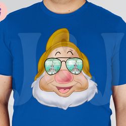 doc shirt, doc graphic tee shirt, snow white and the seven dwarfs shirt, snow white dwarfs matching character shirts shi