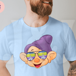Dopey Shirt, Dopey Graphic Tee Shirt, Snow White and the Seven Dwarfs Shirt, Snow White Dwarfs Matching Character Shirts