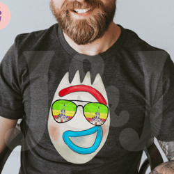 Forky Shirt, Magic Family Shirts, Sunglasses, Best Day Ever, Custom Character Shirts, Adult, Toddler, Boys, Personalized